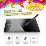 Updated Version Graphics Tablet 8192 Levels Professional TYPE-C Digital Drawing Tablets Animation