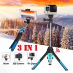 Portable Extendable Monopod Selfie Stick Tripod Bluetooth Remote for Phone Camera GoPro